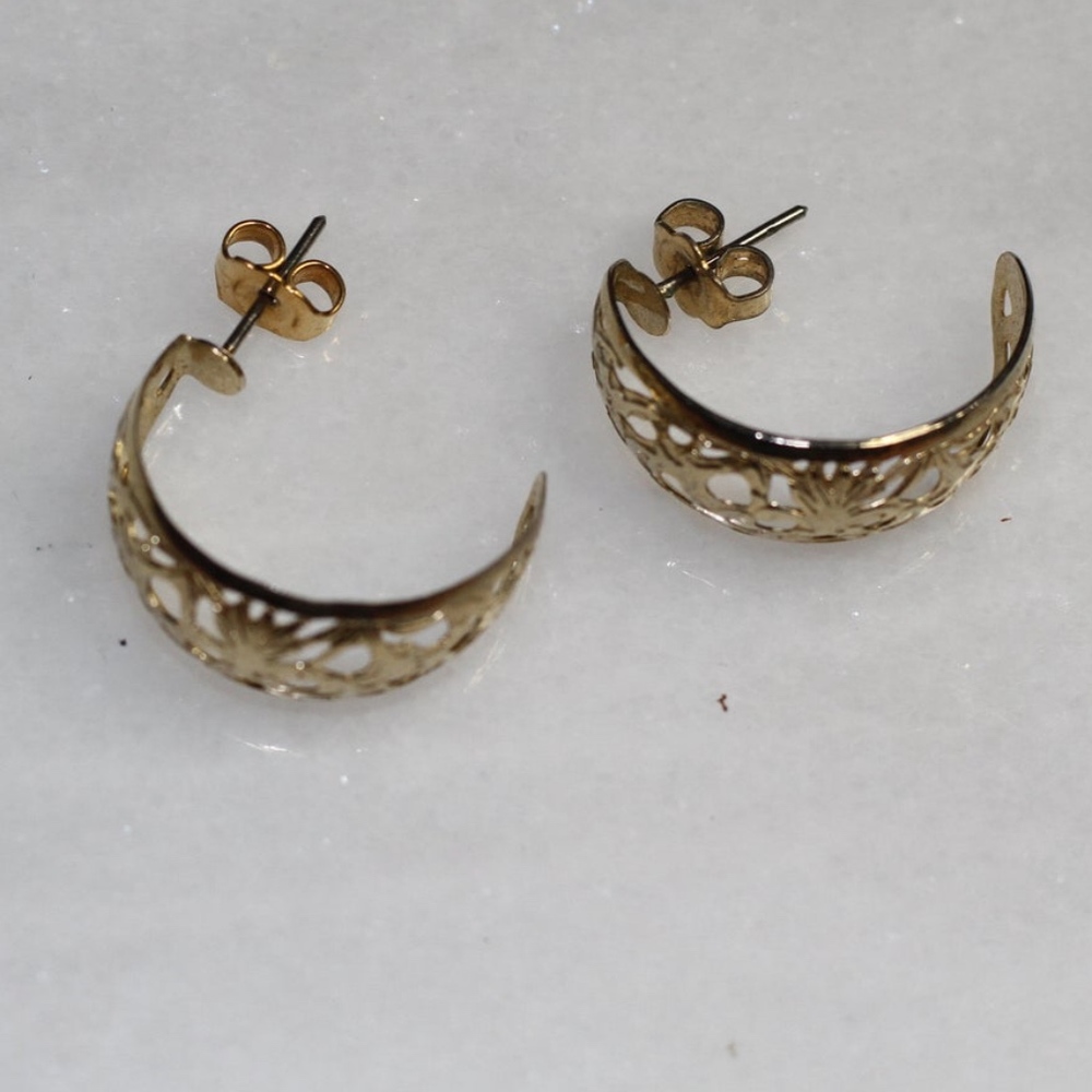 Gold Mini Hoop Earrings